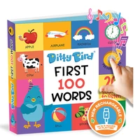 Ditty bird - livre musical sensoriel bébé des comptines sur 100 mots