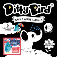 Ditty bird - livre musical sensoriel bébé des sons des animaux