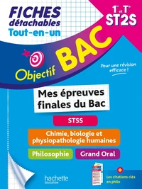 Objectif bac fiches tout-en-un 1re-term st2s mes 4 epreuves du bac