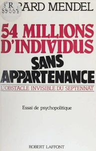 54 millions d'individus sans appartenance