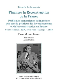 Financer la Reconstruction de la France