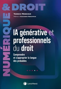 Intelligence artificielle générative et professionnels du droit