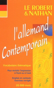 L'allemand contemporain
