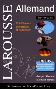 Dictionnaire Maxipoche plus français-allemand/allemand-français