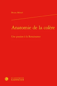 Anatomie de la colère