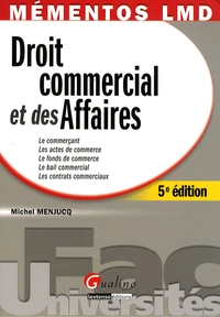 Droit commercial et des Affaires