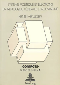 Système politique et élections en République Fédérale d'Allemagne