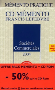 Sociétés commerciales 2004 Pack livre + CD-ROM