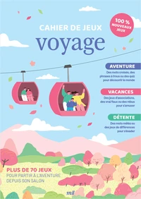 Cahier de jeux voyage
