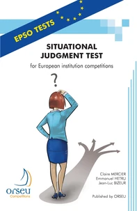 Situational Judgment Test for European institution competitions