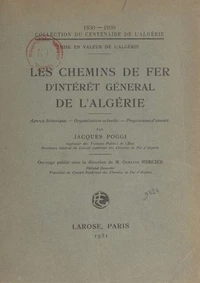 Les chemins de fer d'intérêt général de l'Algérie