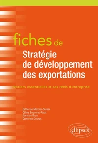 Fiches de stratégie de développement des exportations