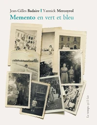 Memento en vert et bleu