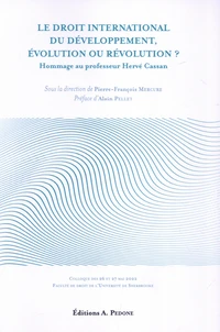Le droit international du développement, évolution ou révolution ?