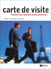 Merja Suvanto et Jacques Delcos - Carte De Visite. Francais Des Relations Professionnelles.