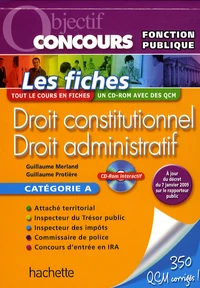 Droit constitutionnel Droit administratif
