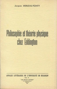 Philosophie et théorie physique chez Eddington