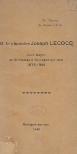 M. le chanoine Joseph Lecocq