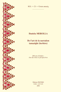 De l'art de la narration tamazight (berbère)