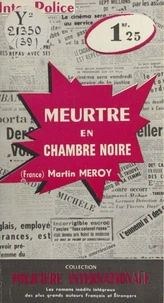 Meurtre en chambre noire