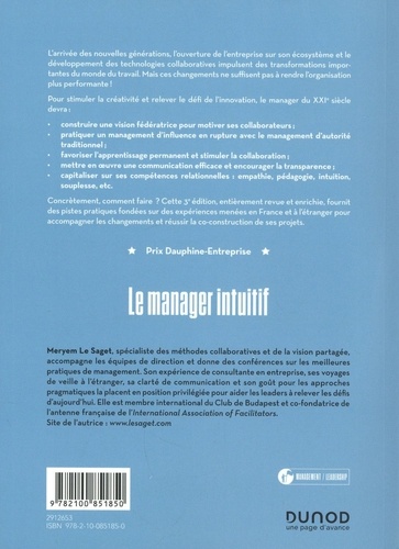 Le manager intuitif. Vers l'entreprise collaborative 3e édition
