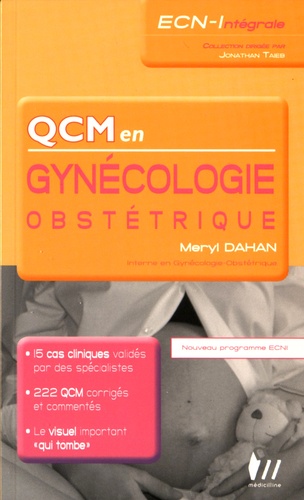 Meryl Dahan - QCM en gynécologie-obstétrique.