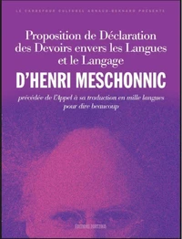 Proposition de déclaration des devoirs envers les langues et le langage