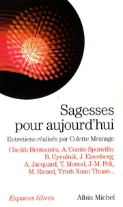 Sagesses pour aujourd'hui