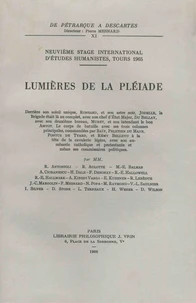 Lumières de la Pléiade