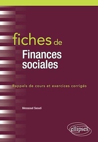 Messaoud Saoudi - Fiches de finances sociales.