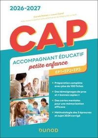 CAP Accompagnant éducatif petite enfance - Épreuves professionnelles 2026-2027