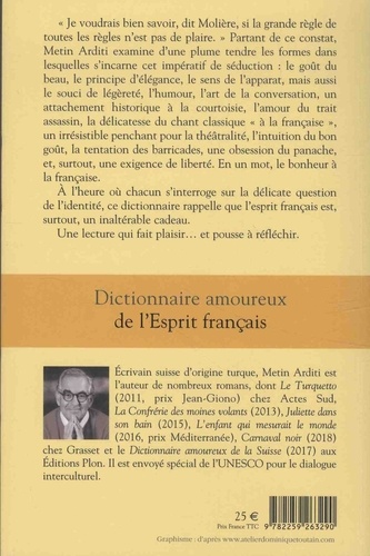 Dictionnaire amoureux de l'esprit français