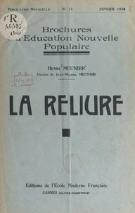 La reliure
