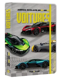 Agenda scolaire voitures