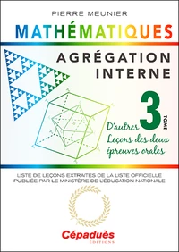 Agrégation interne de mathématiques