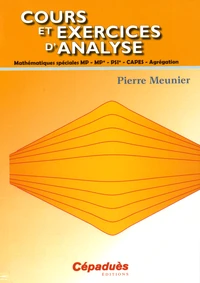 Cours et exercices d'analyse