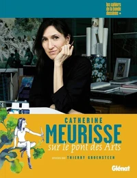 Catherine Meurisse, sur le pont des Arts
