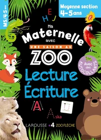 Lecture-Ecriture Moyenne section Ma maternelle avec Une Saison Au Zoo