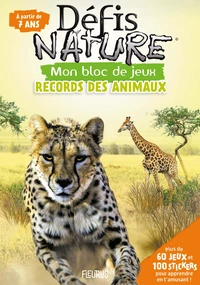 Mon bloc de jeux records des animaux