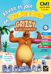 Révise et joue en vacances avec Grizzy et les Lemmings CM1 vers le CM2
