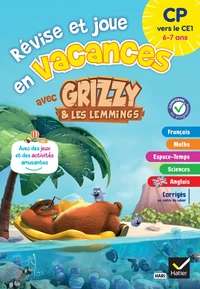 Révise et joue en vacances avec Grizzy & Les Lemmings CP vers le CE1