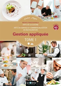 Gestion appliquée Brevets Professionnels Arts de la cuisine / Arts du service et commercialisation en restauration