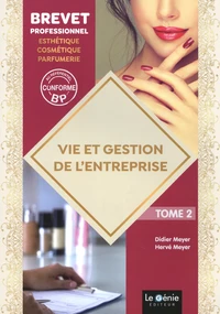 Vie et gestion de l'entreprise Brevet professionnel esthétique-cosmétique-parfumerie