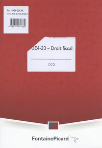 Droit fiscal DCG UE4