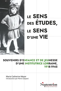 Le sens des études, le sens d'une vie