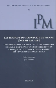 Les sermons du manuscrit de Vienne (ONB MS LAT. 4147)