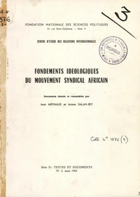 Fondements idéologiques du mouvement syndical africain