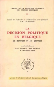 La décision politique en Belgique