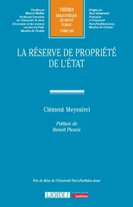 La réserve de propriété de l'état