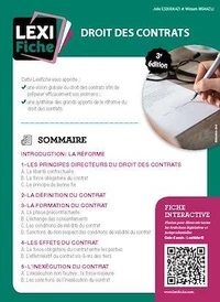 Droit des contrats